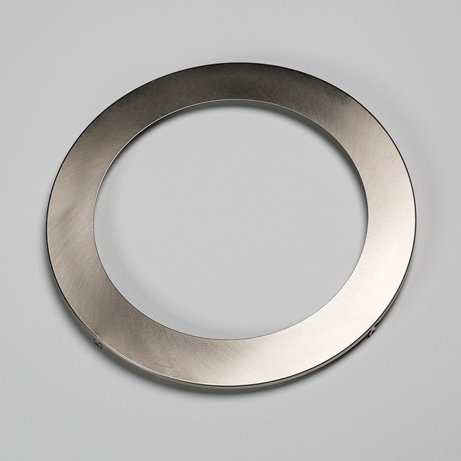 Flat Smooth Replacement Trim 8in Satin Nickel for Slim Downlights (CSDL, FSDLS) Flat Smooth Replacement Trim 8in Satin Nickel for Slim Downlights (CSDL, FSDLS)