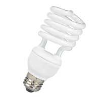 CFL T2 Spiral T2 Bulb Medium (E26) Base 26W 5000K non-dimmable