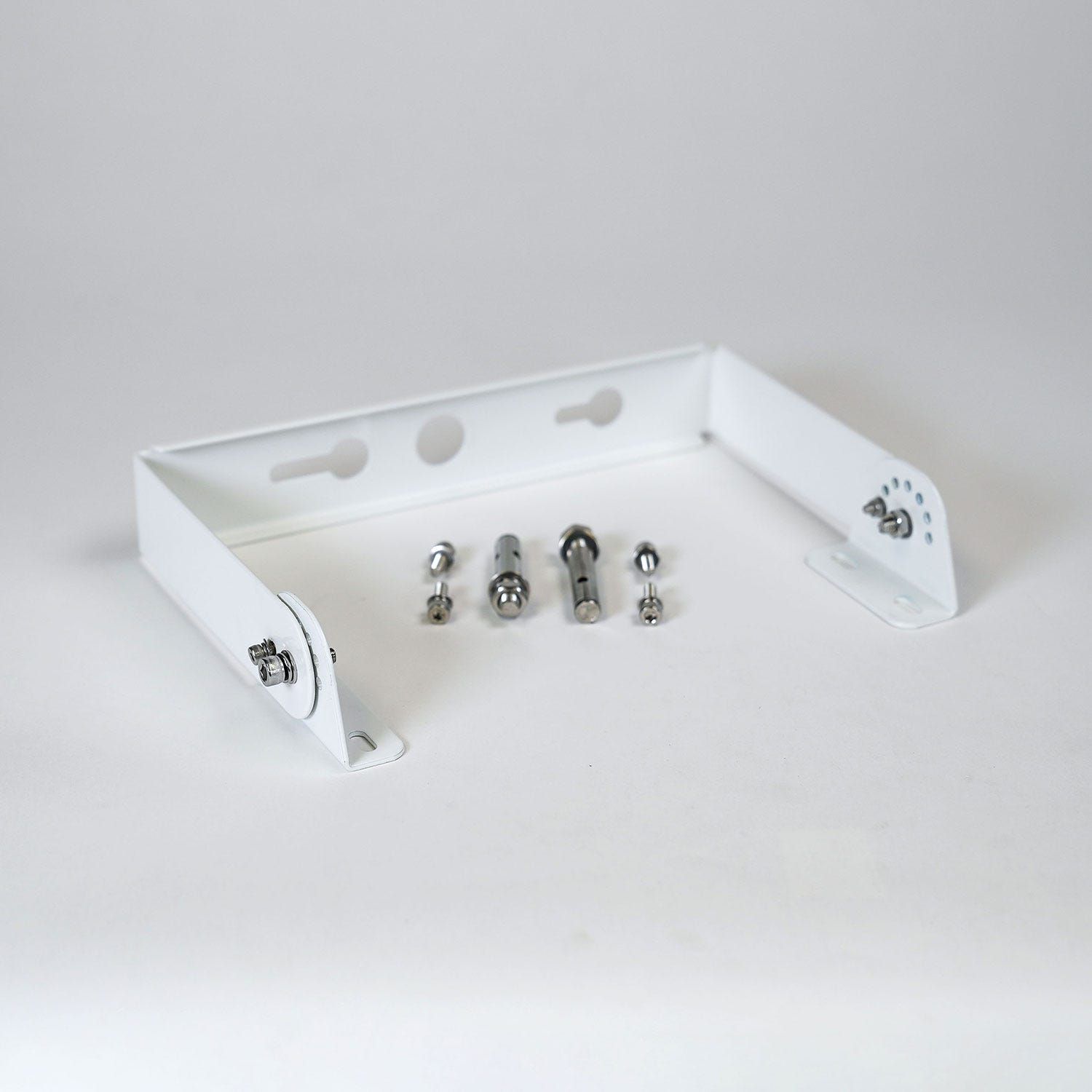 Hoverbay Round Highbay Yoke Mount Bracket Large White 200W 240W Fixtures