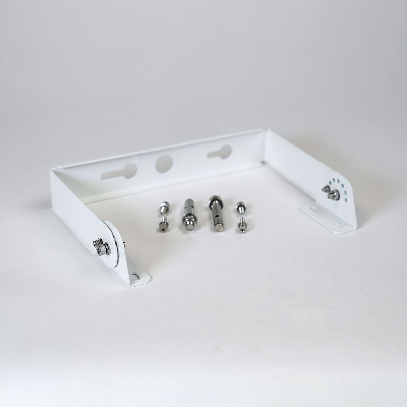 Hoverbay Round Highbay Yoke Mount Bracket Large White 200W 240W Fixtures Hoverbay Round Highbay Yoke Mount Bracket Large White 200W 240W Fixtures