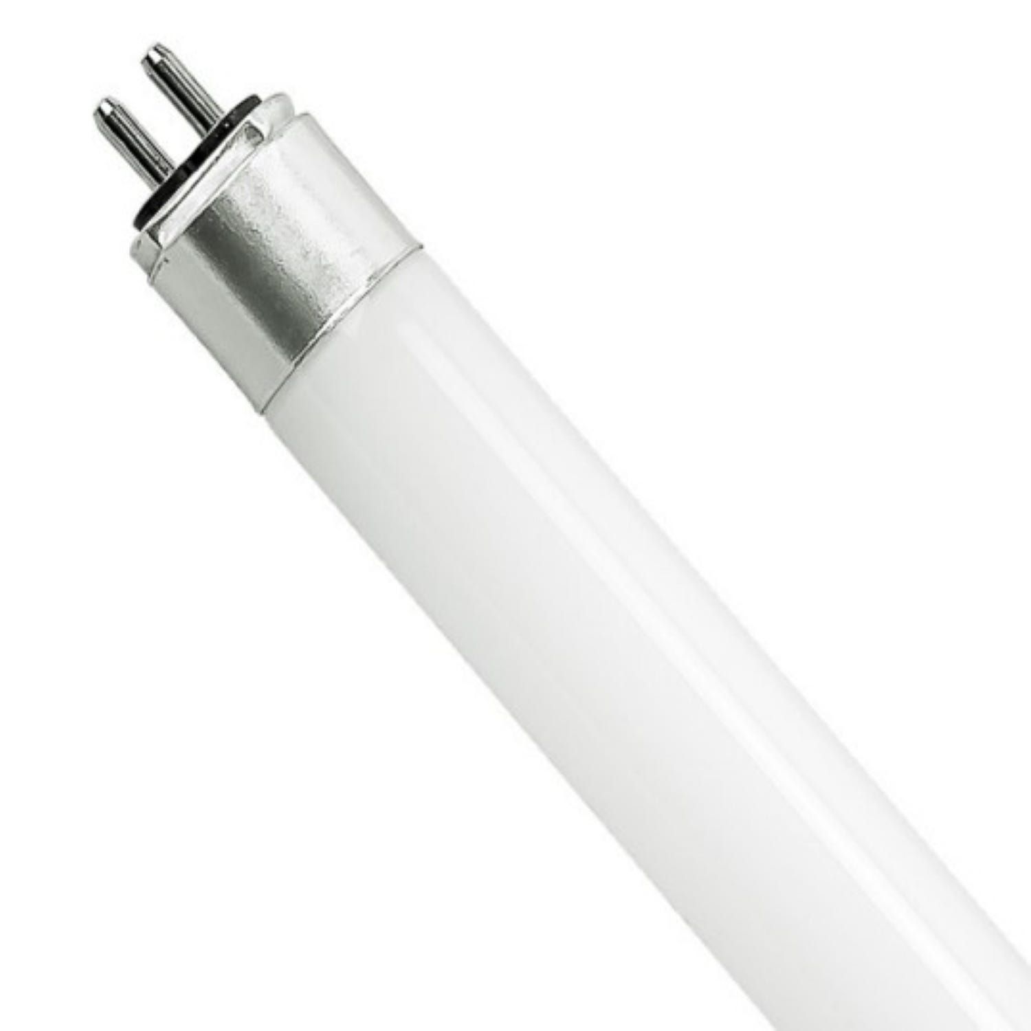 Fluorescent F54 T5 Tube High Output 46in 54W 3500K Miniature Bi-Pin G5 Base Programmed Start Dimmable 4650 Lumens 24000 hrs 85CRI