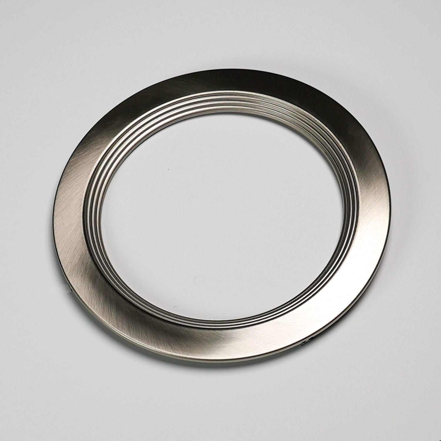 Recessed Baffle Replacement Trim 6in Satin Nickel for Slim Downlights (CSDL, DFDLS)