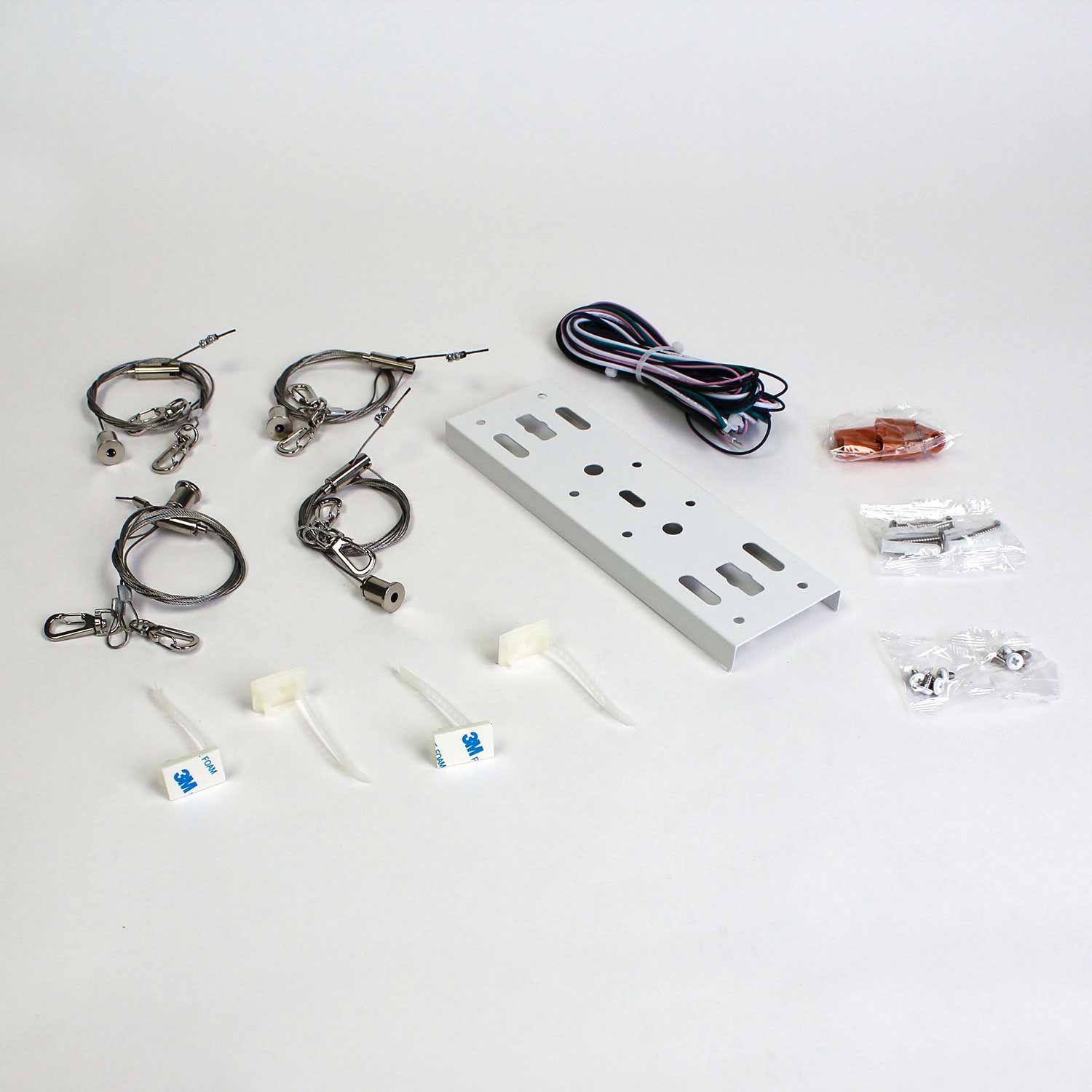 ProLED Select Linear Strip Suspension Connector Kit Size 2 8FT ProLED Select Linear Strip Suspension Connector Kit Size 2 8FT