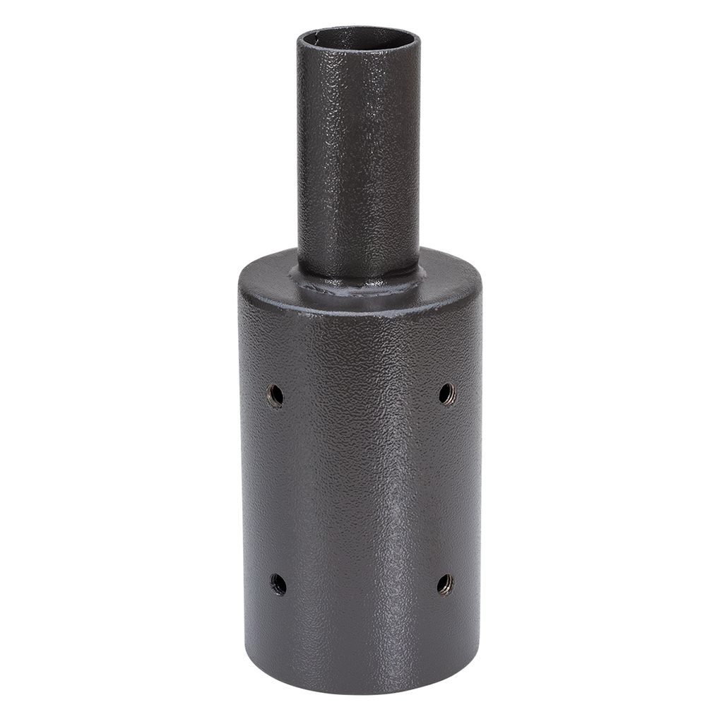 Topaz Tenon Round Pole Adapter Bronze 4in Pole to 2-3/8in for Fixture Mount