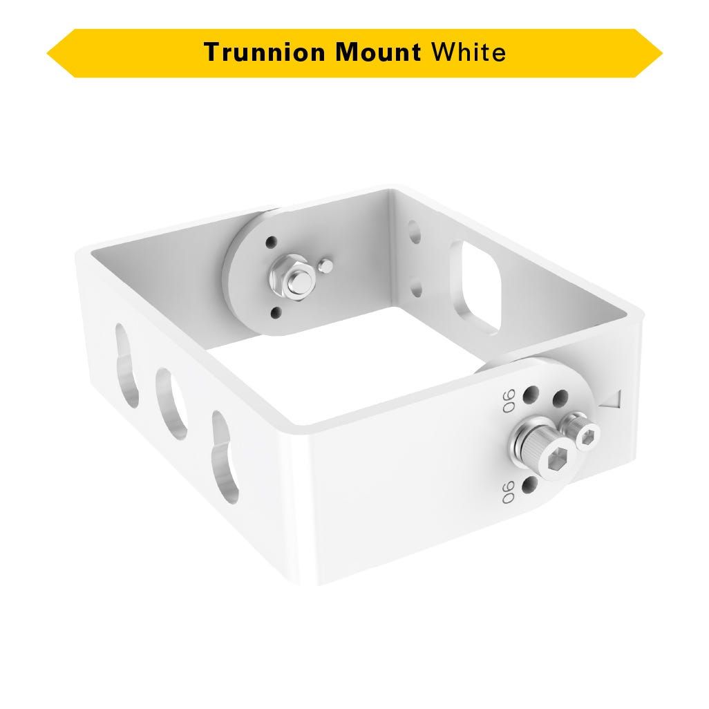 SekTor Trunnion Mount, White (for 100W-300W Product)