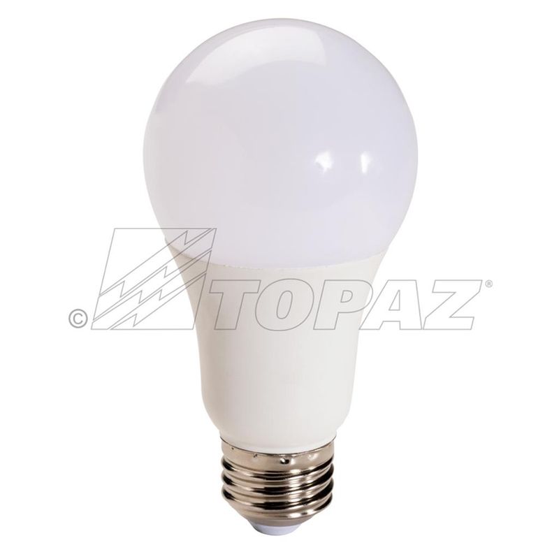 Topaz LED A19 Blub 3000K 11W 1100lm 75W-EQ E26 Base Dimm