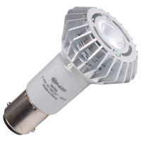 LED R12 Flood 2.6W 31 Degree 2700K BA15D Base 10-18V - 145 Lumen - 40000 hours - 80CRI