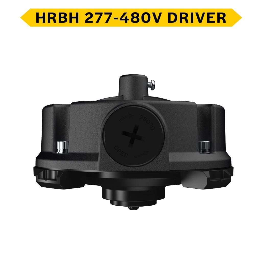 High Voltage Driver 277-480V 120W-150W-200W Black Housing Swappable no Tools (for HRHB-3 Black) Gen-2