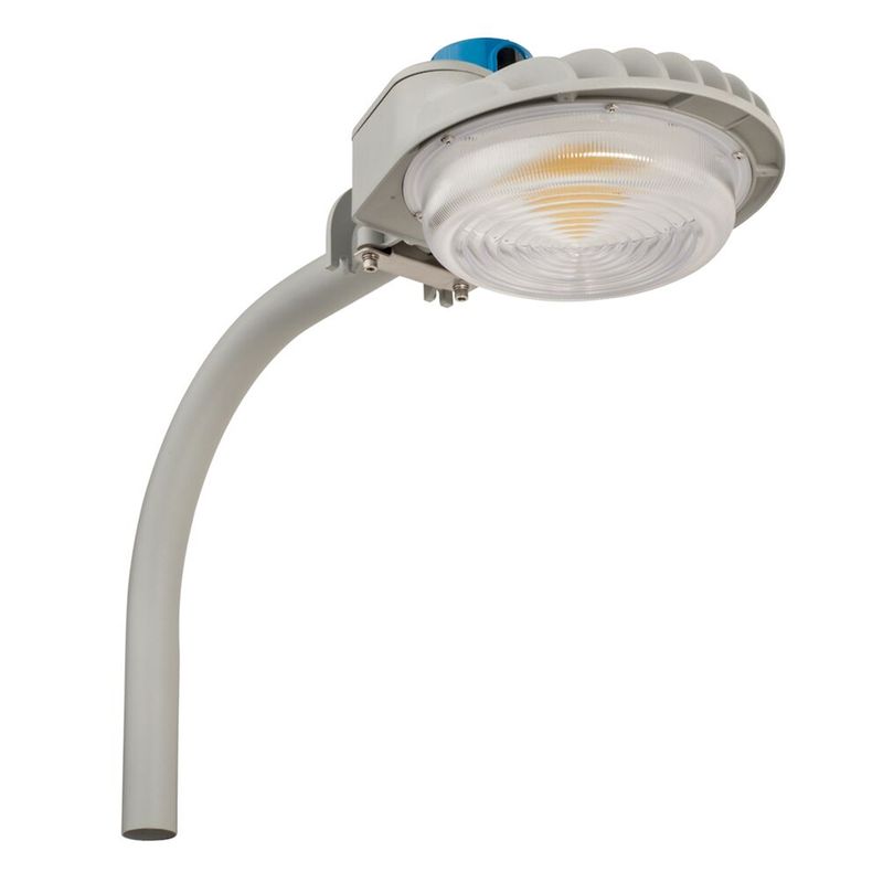 Topaz Dusk to Dawn Area / Barn Light Power Selectable 30-40-60W 3-CCT Select Gray 9285 Max Lumen includes Photocell, Surface or Pole Mount Topaz Dusk to Dawn Area / Barn Light Power Selectable 30-40-60W 3-CCT Select Gray 9285 Max Lumen includes Photocell, Surface or Pole Mount