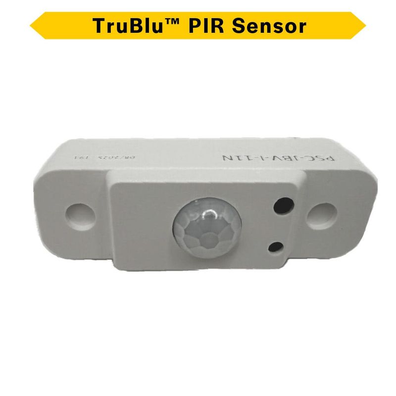 TruBlu Mesh Low Voltage PIR Sensor Controller for Panels & Troffers 3.5mm Audio Pin 0-10V Dimming 12-24VDC with Photocell White to 15ft TruBlu Mesh Low Voltage PIR Sensor Controller for Panels & Troffers 3.5mm Audio Pin 0-10V Dimming 12-24VDC with Photocell White to 15ft