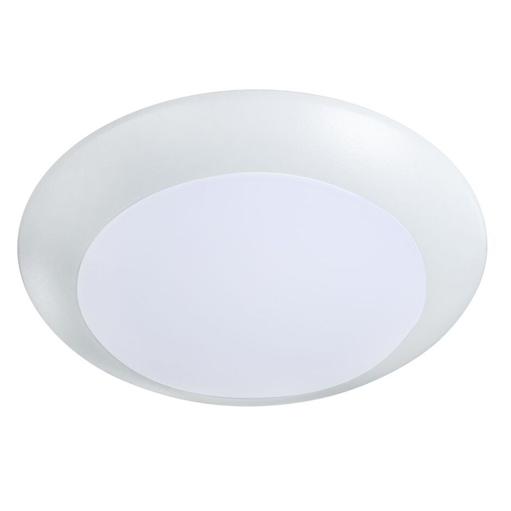 Topaz 6in Surface Mount Downlight 5-CCT Selectable 11W 905lm White Trim Dimmable 90CRI 120V Topaz 6in Surface Mount Downlight 5-CCT Selectable 11W 905lm White Trim Dimmable 90CRI 120V