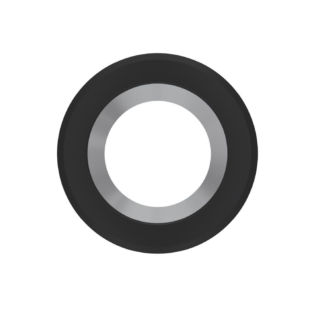 4in Commercial Downlight Reflector Insert, Haze Reflector, Black Flange