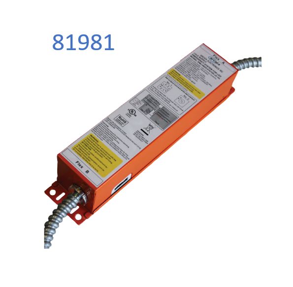 LED Emergency Battery Backup for Linear Highbays Provides 90-min Backup Power LED Emergency Battery Backup for Linear Highbays Provides 90-min Backup Power