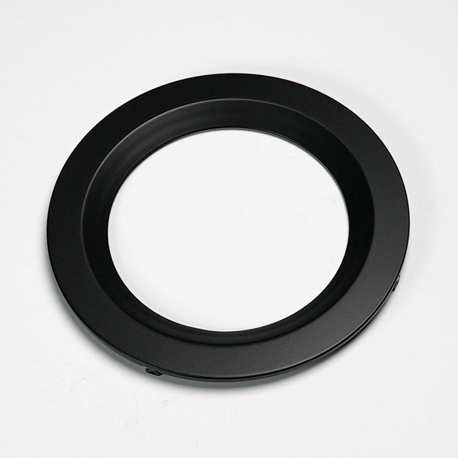 Recessed Smooth Replacement Trim 6in Black for Slim Downlights (CSDL, DFDLS)