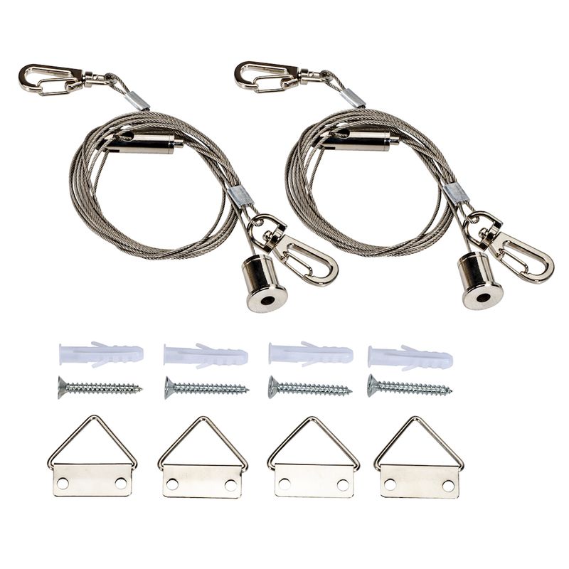 Topaz 4FT Suspended Mount Cable Kit for use with 2x2 Flat Panel