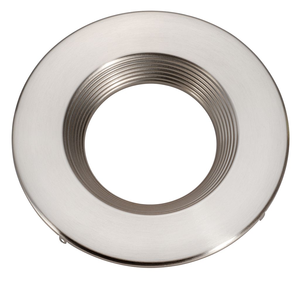 Topaz Trim 6in Brushed Nickel Baffle for RTL Downlights Steel (Performance & Economical)