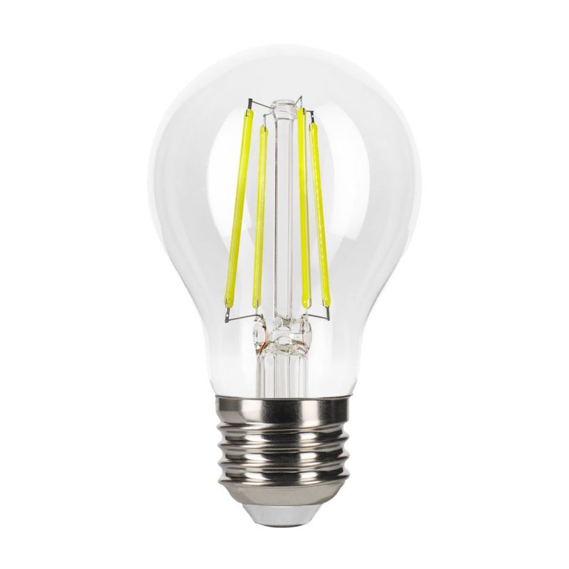 LED Filament A-shape A19 Bulb Medium (E26) Base 5000K 3-Way Dim T20 3.3W, 5.5W, 8.8W 300/500/800 Lumens (60W Equiv) Clear Gen-4