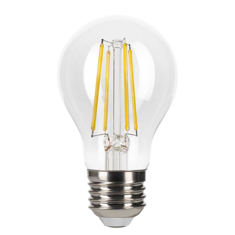 LED Filament A19 Bulb Medium (E26) Base 2700K 9W 810 Lumens (60W Equiv) Clear Dimmable T20/T24 Gen-4