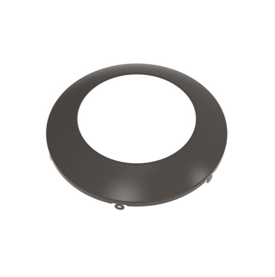 Surface Mount Downlight 4in Round Trim Dark Bronze