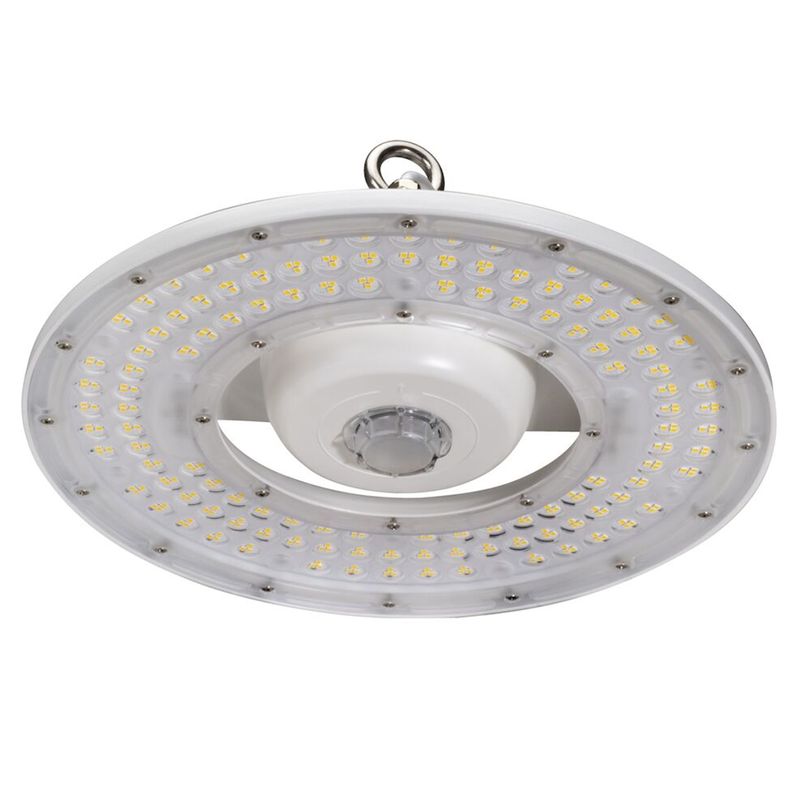 Topaz Satelitte Pro Round White Highbay HV 150W 5K to 20,700lm 277-480V Gen-3 Topaz Satelitte Pro Round White Highbay HV 150W 5K to 20,700lm 277-480V Gen-3