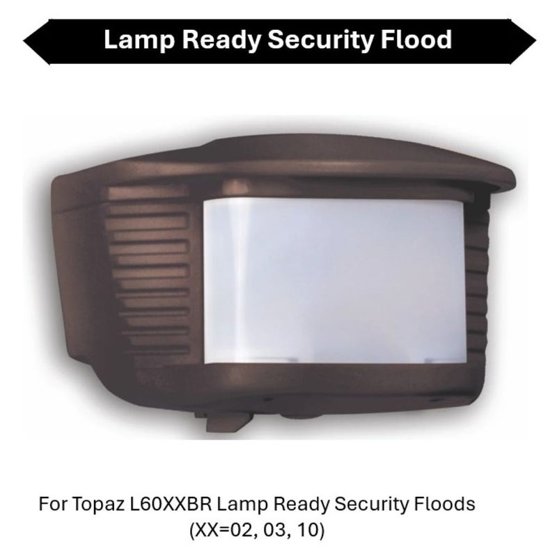 Topaz Replacement 180 Deg motion sensor for L60XXBR Flood