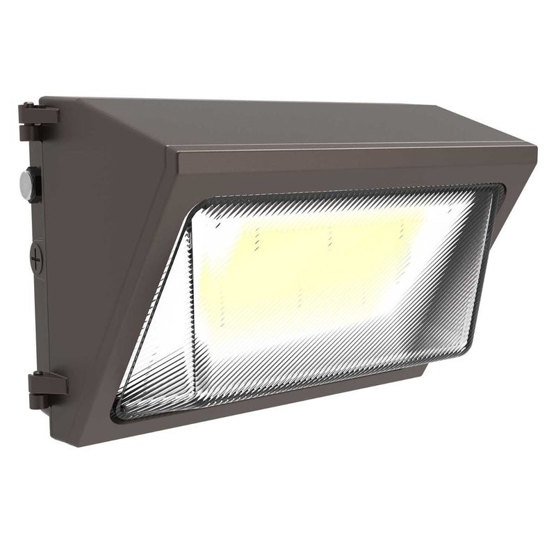 Proled Select Wallpack Field Selectable Wattage (100W 120W 140W) and Color (3000K 4000K 5000K), 120-347V Bronze with Photocell