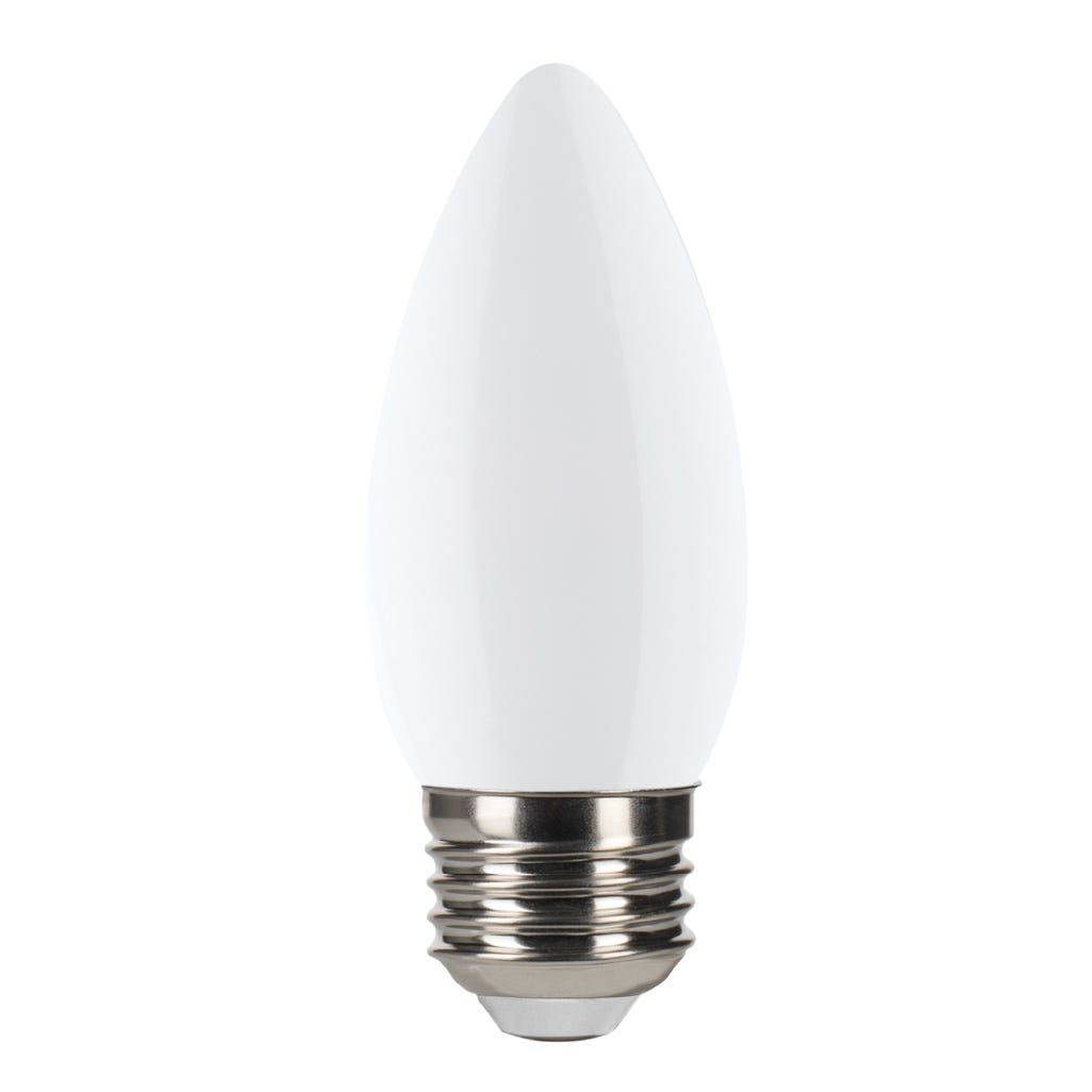 LED Filament Bullet B11 Bulb Medium (E26) Base 3000K 3.3W 300 Lumens (40W Equiv) Frosted Dimmable T20 Gen-4 LED Filament Bullet B11 Bulb Medium (E26) Base 3000K 3.3W 300 Lumens (40W Equiv) Frosted Dimmable T20 Gen-4