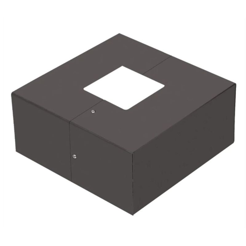 Replacement 5in Square Base Cover for Pole Mount (2-piece for easy installation) - Included with Pole Kit Replacement 5in Square Base Cover for Pole Mount (2-piece for easy installation) - Included with Pole Kit