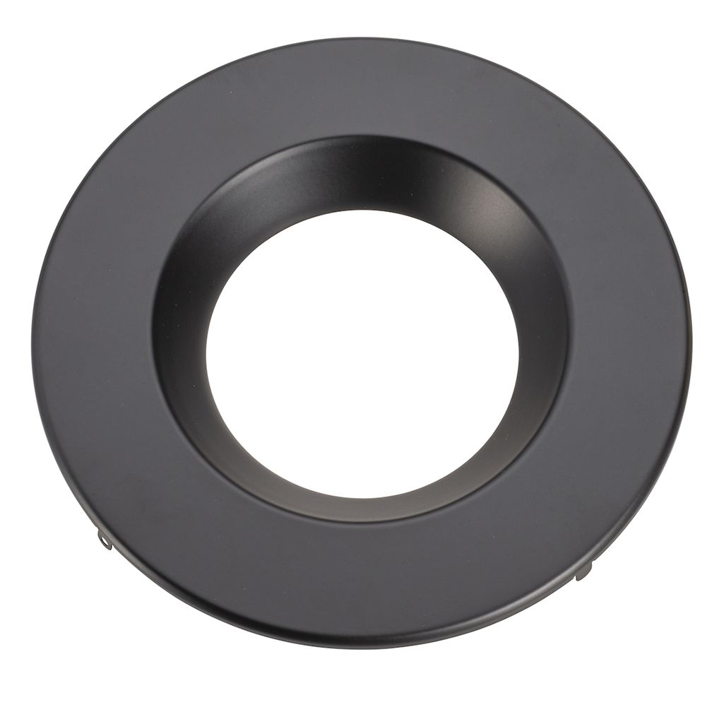 Topaz Trim 6in Black Smooth for RTL Downlights Steel (Performance & Economical) Topaz Trim 6in Black Smooth for RTL Downlights Steel (Performance & Economical)