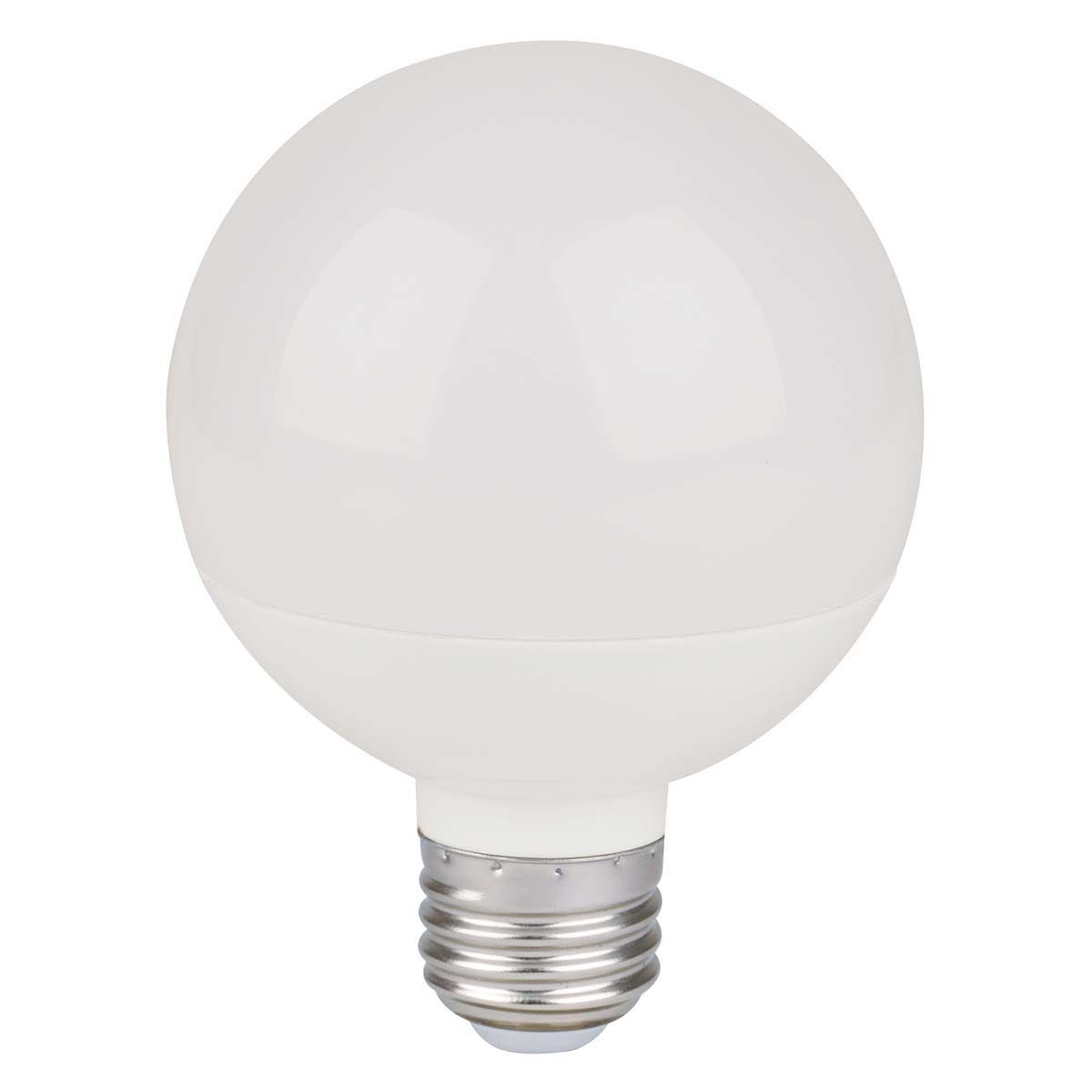 LED Globe (G25) Bulb Medium (E26) Base 120V 470 Lumen 25000 hours 82 CRI Dimmable