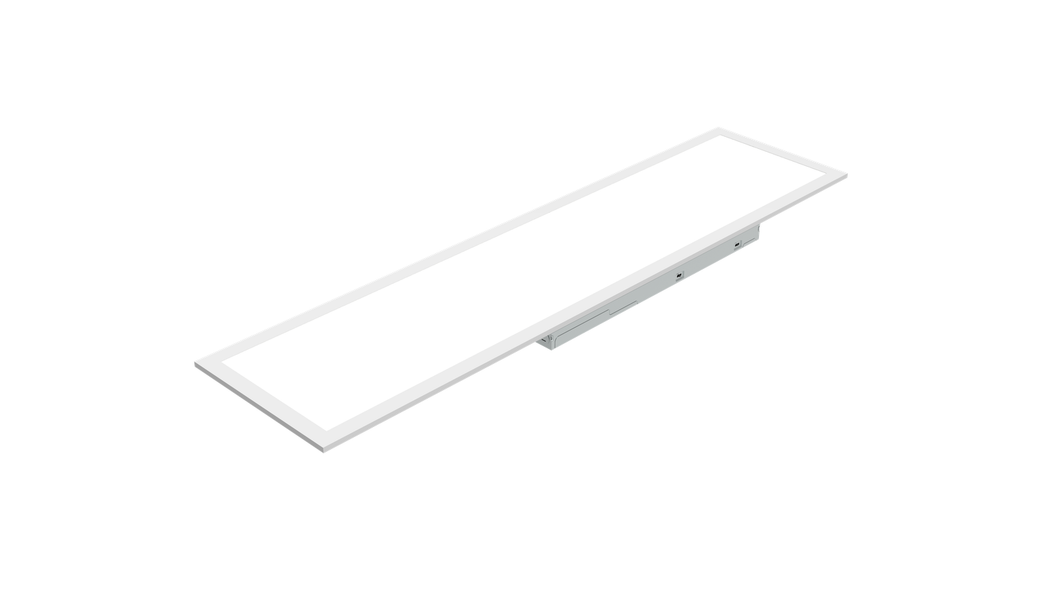 LED 1X4 Flat Panel Lumen & Color Selectable (2500-3750Lum 3500K 4000K 5000K) UNV 120-277V 0-10V Dimmable (Backlit Technology)
