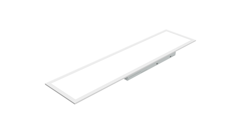 LED 1X4 Flat Panel Lumen & Color Selectable (2500-3750Lum 3500K 4000K 5000K) UNV 120-277V 0-10V Dimmable (Backlit Technology)