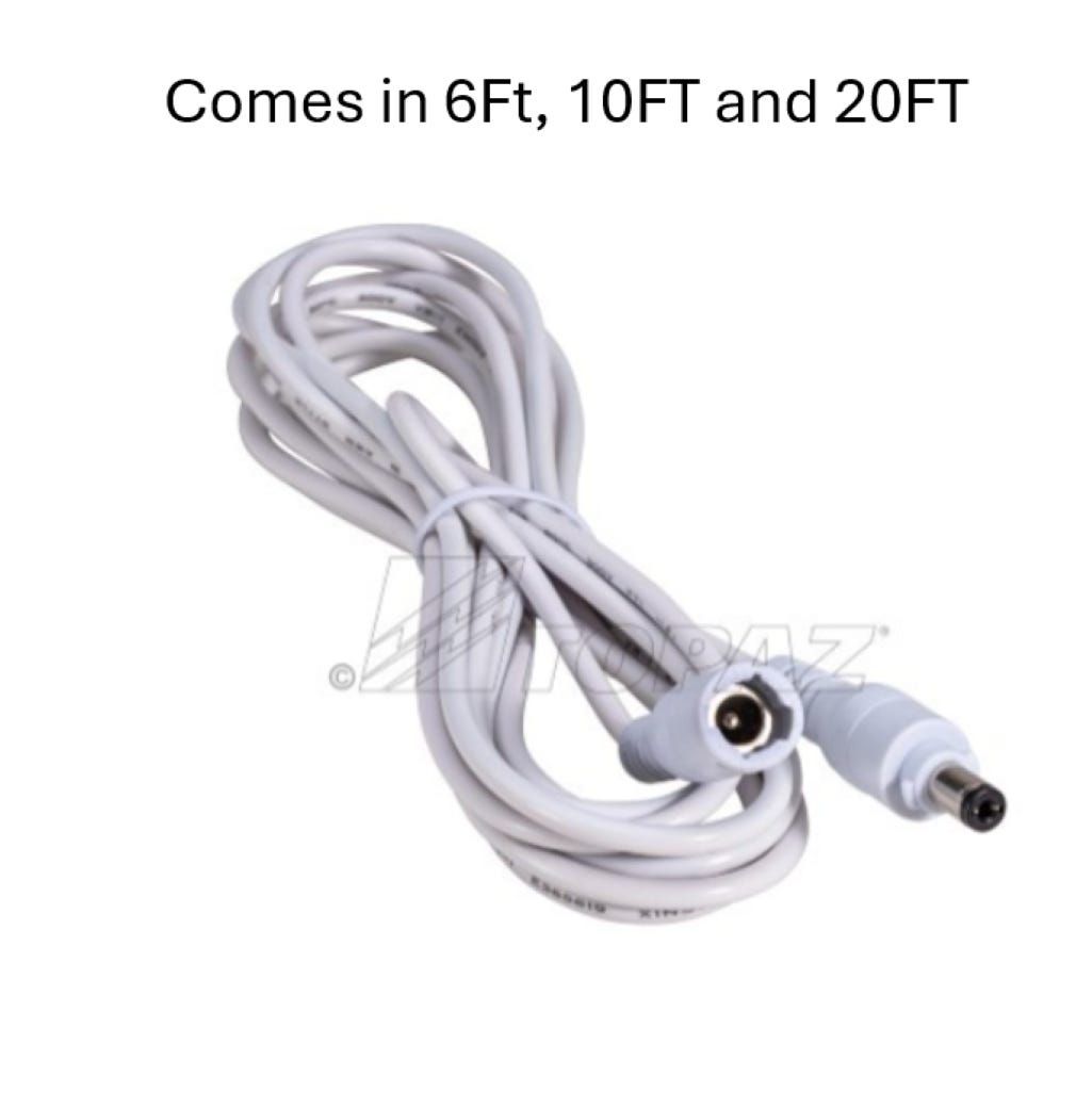 Topaz 6FT Extension Cable For RDL Downlights (5-CCT) 3in 4in and 6in only (not 8in)