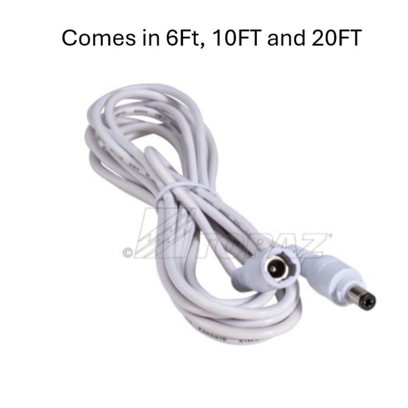 Topaz 6FT Extension Cable For RDL Downlights (5-CCT) 3in 4in and 6in only (not 8in)