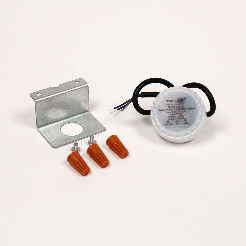 ProLED Select Slim Canopy Integral Microwave Motion Sensor and Mounting Bracket