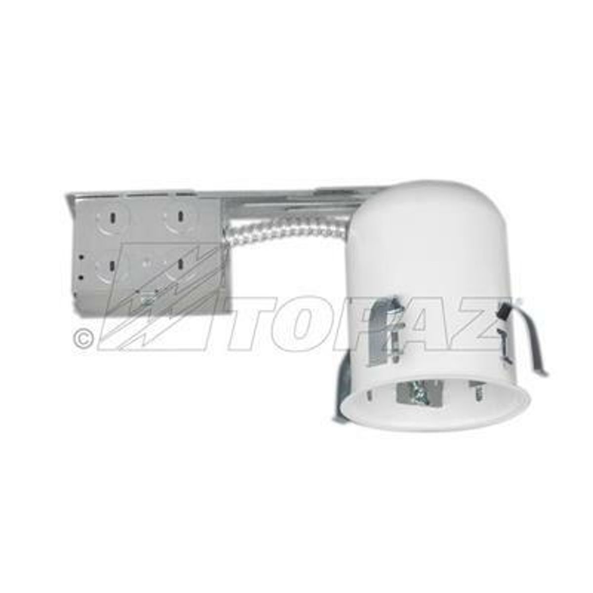 Topaz Remodel Low Voltage Housing-Can 4in Not-IC Rated and Not-AT Rated 12V GU5.3 Socket (sold in Multiples of 6) Topaz Remodel Low Voltage Housing-Can 4in Not-IC Rated and Not-AT Rated 12V GU5.3 Socket (sold in Multiples of 6)