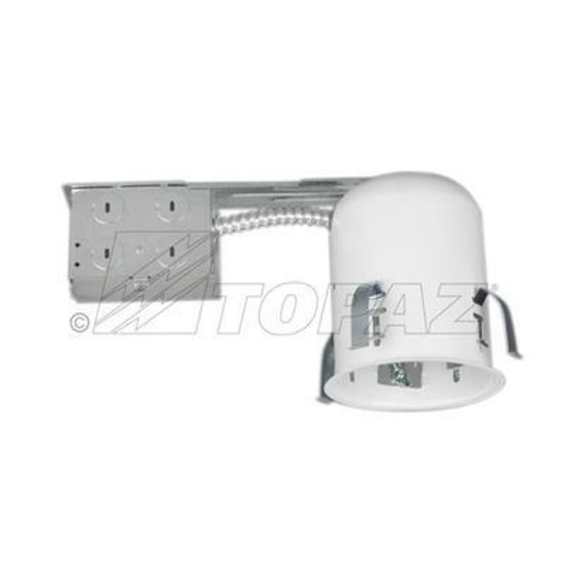 Topaz Remodel Low Voltage Housing-Can 4in Not-IC Rated and Not-AT Rated 12V GU5.3 Socket (sold in Multiples of 6) Topaz Remodel Low Voltage Housing-Can 4in Not-IC Rated and Not-AT Rated 12V GU5.3 Socket (sold in Multiples of 6)