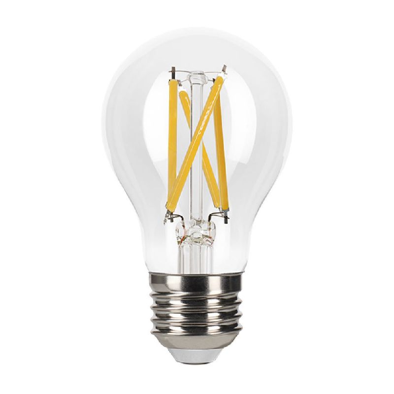 LED Filament A19 Bulb Medium (E26) Base 2700K 14W 1600 Lumens (100W Equiv) Clear Dimmable T20 Gen-4