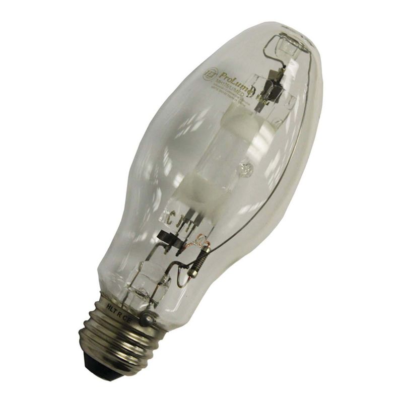 HID Metal Halide Pulse Start Clear ED17 Bulb Medium (E26) Base 150W 4000K Pulse Start Dimmable