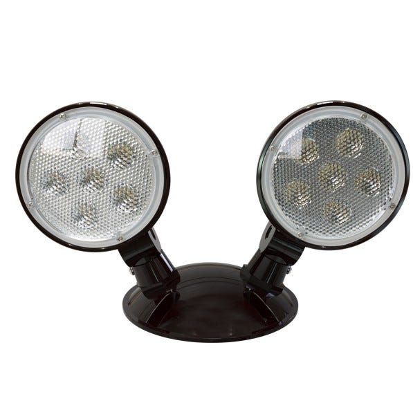 Emergence LED Double Remote Round Head Outdoor - Black Emergence LED Double Remote Round Head Outdoor - Black