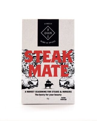 Bohns Steak Mate: Elevate Your Steak and Burgers with Premium Spice Blend