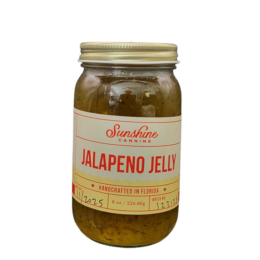 Spice Up Your Meals with Handcrafted Jalapeno Jelly: A Versatile Condiment for Every Kitchen.