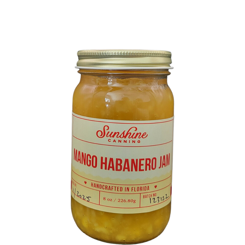 Handcrafted Mango Habanero Jam: A Spicy-Sweet Sensation for Every Palate