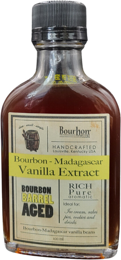 Bourbon Barrel Aged Madagascar Vanilla Extract: Gourmet Flavor Enhancer