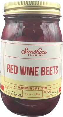 Ruby Rich Red Wine Beets: Gourmet Side Dish and Salad Delight
