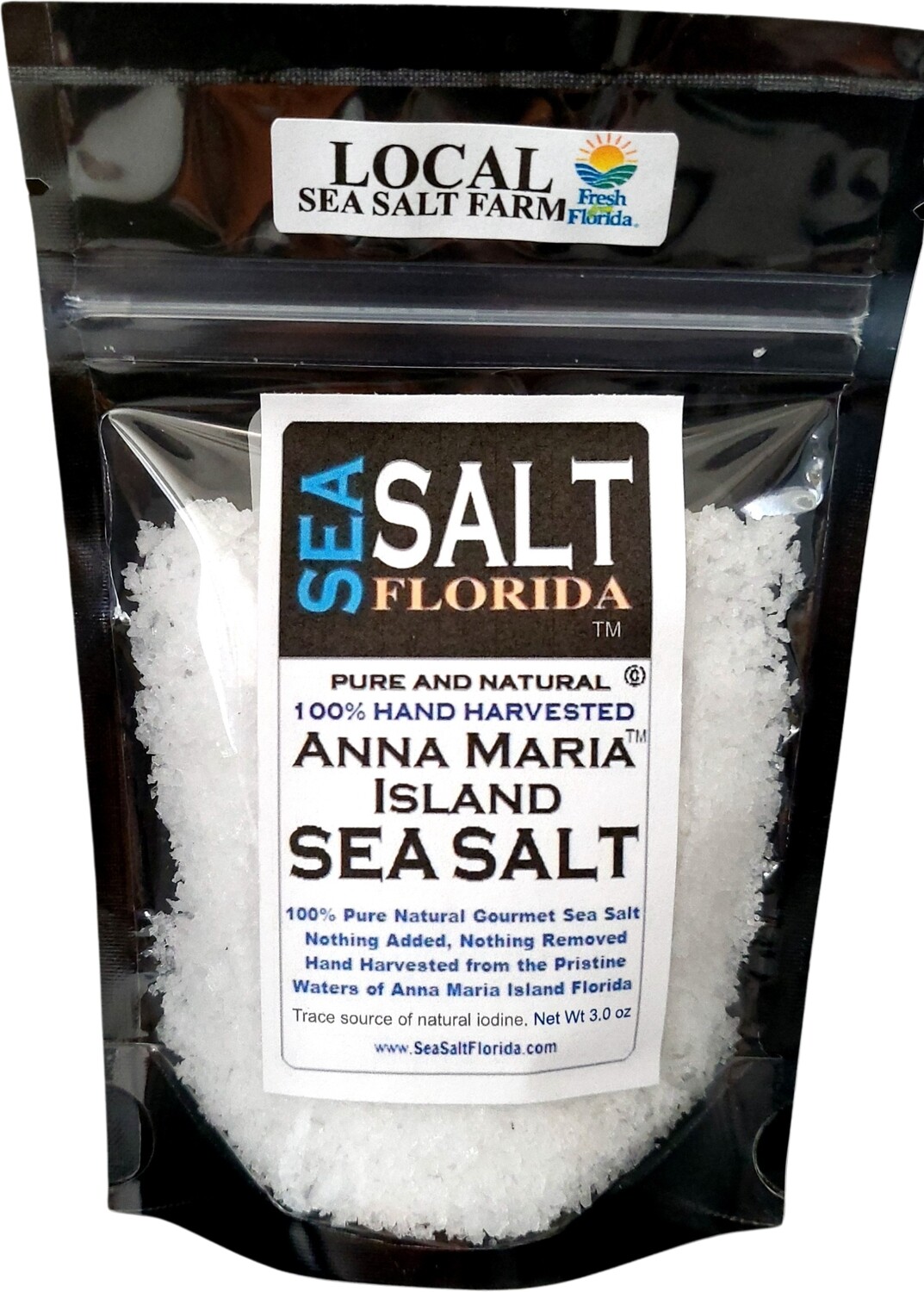 Anna Maria Sea Salt: 100% Pure Hand-Harvested Florida Sea Salt for Gourmet Cooking