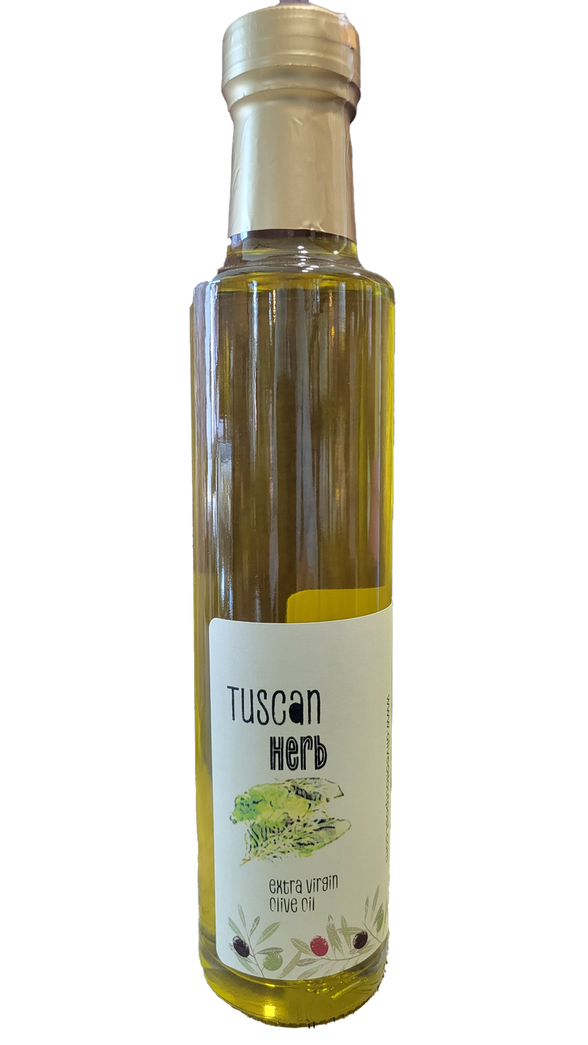 Authentic Tuscan Herb Infused Extra Virgin Olive Oil | Rich Aromatic Blend  250ml