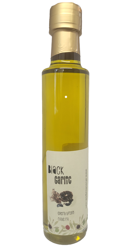 Exquisite Black Garlic Infused Olive Oil | Rich &amp; Velvety Gourmet Taste  250ml