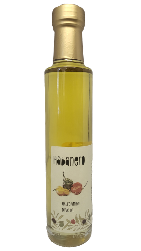 Habanero Infused Extra Virgin Olive Oil – Bold Spicy Flavor, Gourmet Quality