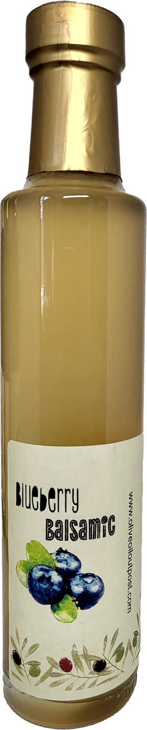 Sumptuous Blueberry Balsamic Vinegar | Aged Italian Infusion with Fresh-Picked Blueberries | Light  250ml